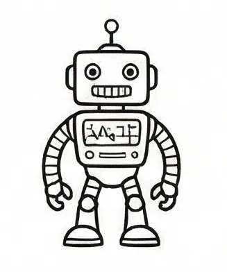 a robot with a smile on his face 3.webp
